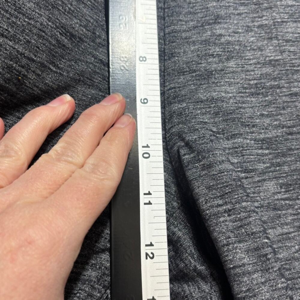 Athleta Venice High Rise Jogger Size Medium Heather Gray Stretch Zip Pockets - Picture 6 of 11